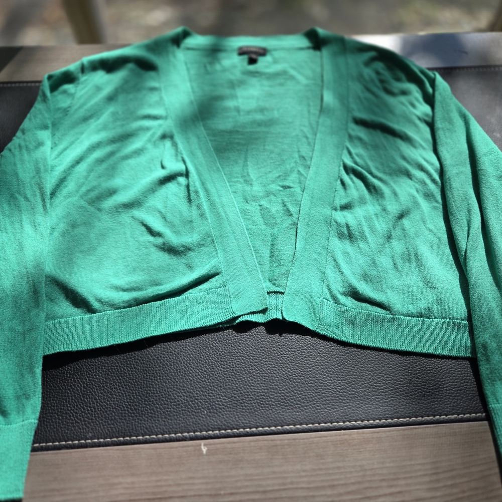 Talbots Vibrant Green Women's Cardigan